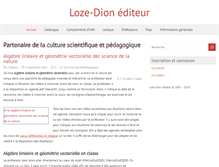 Tablet Screenshot of lozedion.com